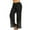 Black, variant on PATLOLLAV Summer Womens Plus Size Casual Lace Loose Wide Leg Leggings Sports Pants