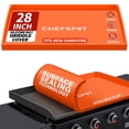 thumbnail image 1 of CHEFSPOT Griddle Funda de Tapete para Blackstone Omnívoro Griddle - Silicona - Protector de Cubierta de Parrilla Completa - 28 Pulgadas - Nuevos Modelos, 1 of 8