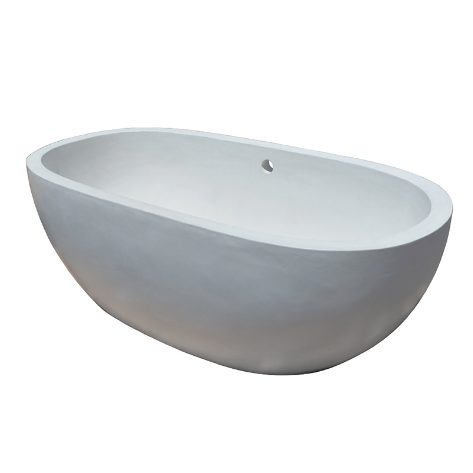 Native Trails NativeStone Avalon 62 in. Freestanding Soaking Bathtub
