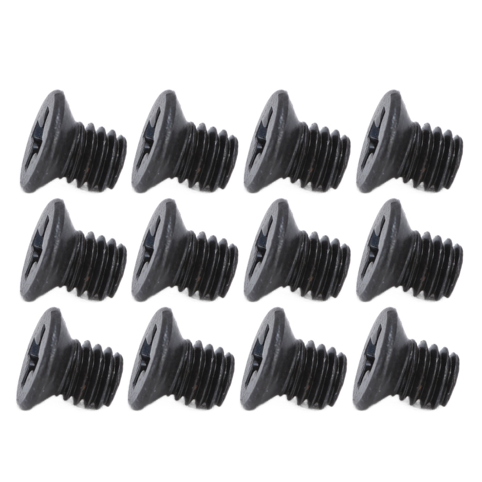 Screws, Corrosion Protection Countersunk Screw Durable Black Galvanized