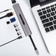 thumbnail image 4 of Interfaz TypeC 9 en 1 a estación de acoplamiento convertidor de concentrador USB hembra HDMI VGA para Macbook (THV901), 4 of 9