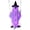 B004- Style D, variant on Halloween Yard Decorations, Ghost Halloween Decor, Outdoor Hanging Halloween Decorations, Battery Operated Halloween Decorations, Lightweight Polyester Swinging Ghost on Wood