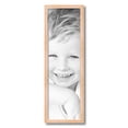 thumbnail image 2 of ArtToFrames 8x26" Hard Maple Wood Picture Frame, Brown Wood Poster Frame, with Regular Acrylic and 2 (FBPL-4879), 2 of 7