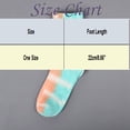 thumbnail image 3 of DHFJKG Womens Tie Dye Mid Calf Socks High Top Streetwear Summer Breathable Socks, 3 of 3