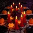 thumbnail image 7 of Halloween Decorations Savings, Tarmeek Halloween LED Candle Decoration Flameless Flickering Effect Plastic 16x6cm Table Centerpiece for Thanksgiving Christmas Party Decor, 7 of 7