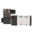 thumbnail image 4 of Válvu Solenoide de Aire Neumática Serie 4V210-08 de 2 Piezas DC24V 5 Vías 2 Posiciones PT1 / 4 `` Actuación Pilotada Soledad Válvulas neumáticas de 5 vías, 4 of 7