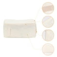 thumbnail image 3 of Unique Bargains Clothes Storage Bags for Closet Organizers w Handles Beige 15.5x11x8.5in, 3 of 7