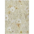 thumbnail image 2 of Addison Rugs Chantille Indoor/Outdoor Transitional Floral Wheat Washable Rectangle Rug, 10' x 14', 2 of 6