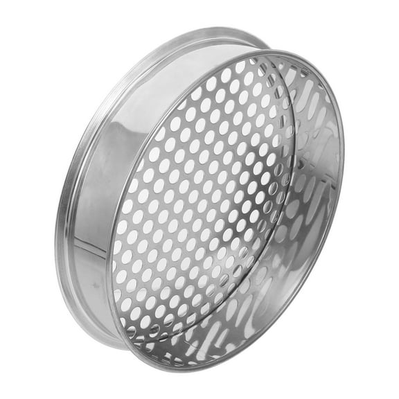 DRAFIDEEP Stainless Steel Rocks Sifting Tool 1Pcs Gardening Metal Soil Sieve Mesh For Mini Garden