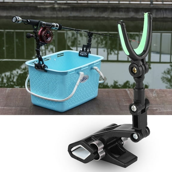 Ccdes Rotating Fishing Rod Pole Stand Bracket Support Holder Rest Fishing Accessory, Fishing Rod Rest