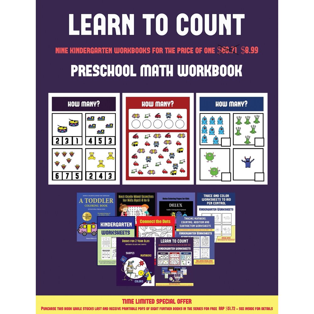 Preschool Math Workbook Preschool Math Workbook (Learn to count for