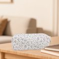 thumbnail image 5 of Large Capacity Canvas Bowknot Pencil Case, Cute Stationery Organizer Bag With Multi Compartments, Portable Pen Pouch For Office Supplies, Light Purple, 5 of 9