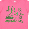 thumbnail image 4 of Inktastic Life's Better Mountains Girls Toddler T-Shirt, 4 of 5