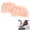 Pink, variant on Alignura 3 in 1 Pro Toe Straighteners, Silicone Toe Separators with Forefoot Cushion, Breathable Toe Spacers for Hammertoe Bunion Relief (Transparent, Two pairs)