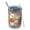 Colorful Daisy Flower, variant on 12oz Tumblers Daisy Flower Blue Blooms Pattern Vacuum Insulated Stainless Steel Travel Tumbler Cups Mug with Lid and Straw for Beer,Coffee,Beverages with Cleaning Brush for Cold & Hot Drinks