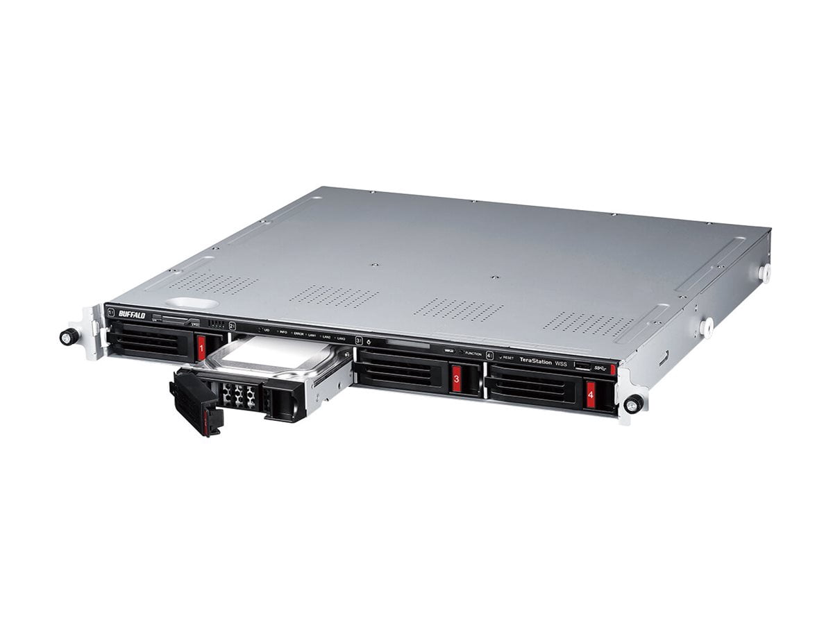 BUFFALO TeraStation WS5420RN 4-Bay Windows Server IoT 2025 Rackmount NAS 16TB (4x4TB) HDD Included TAA Compliant - Intel Atom C3338 Dual-core (2 Core) 1.50 GHz - 4 x HDD Supported - 48 TB Supported...
