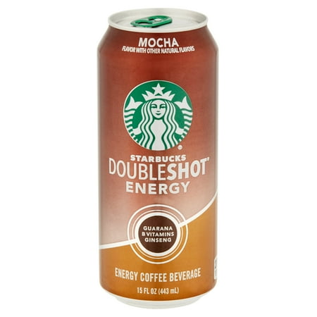 Starbucks Doubleshot Energy Mocha Coffee Energy Drink, 15 oz Can