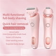thumbnail image 2 of Rasoir 3.0 pour Femmes, Rasoirs Électriques Étanches Ipx7 pour Femmes pour Rasage Humide et à Sec, Épilation Indolore Bikini les Rasoirs 3.0, 2 of 9