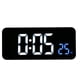 thumbnail image 3 of Reloj despertador digital Jadeshay multifuncional para mesita de noche, 3 of 14
