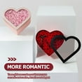 thumbnail image 6 of 2pcs Heart Shaped Paper Gift Flower Boxes for Valentine's Day Rose Arrangements Packaging, 6 of 10