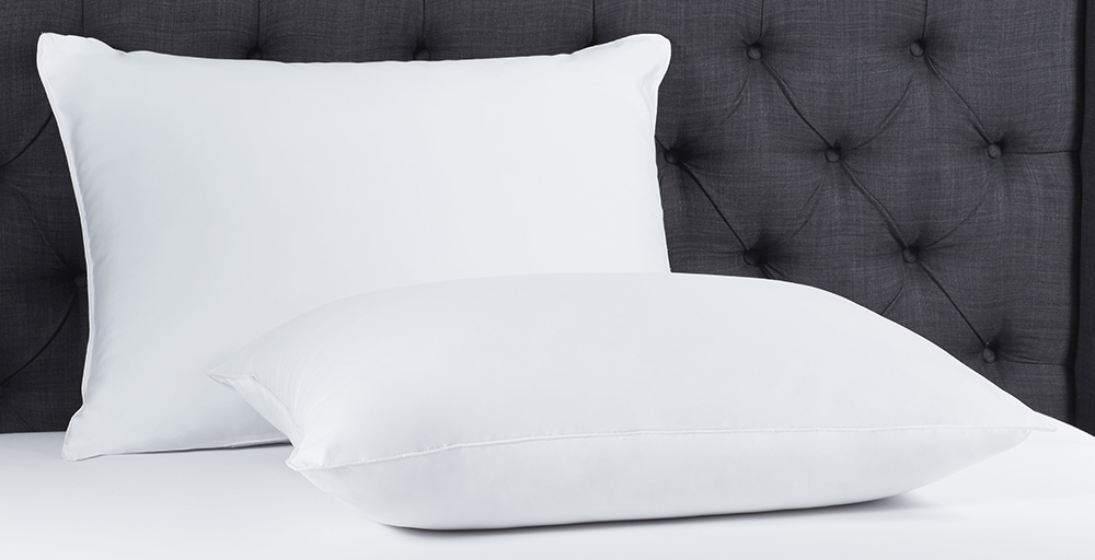 Down Alternative Jumbo Pillows With Cotton Cover In 20 X 28 Set