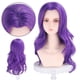thumbnail image 5 of Short Purple Wig Anime Costume Wig For Costume Cosplay Party Synthetic Party, 5 of 5