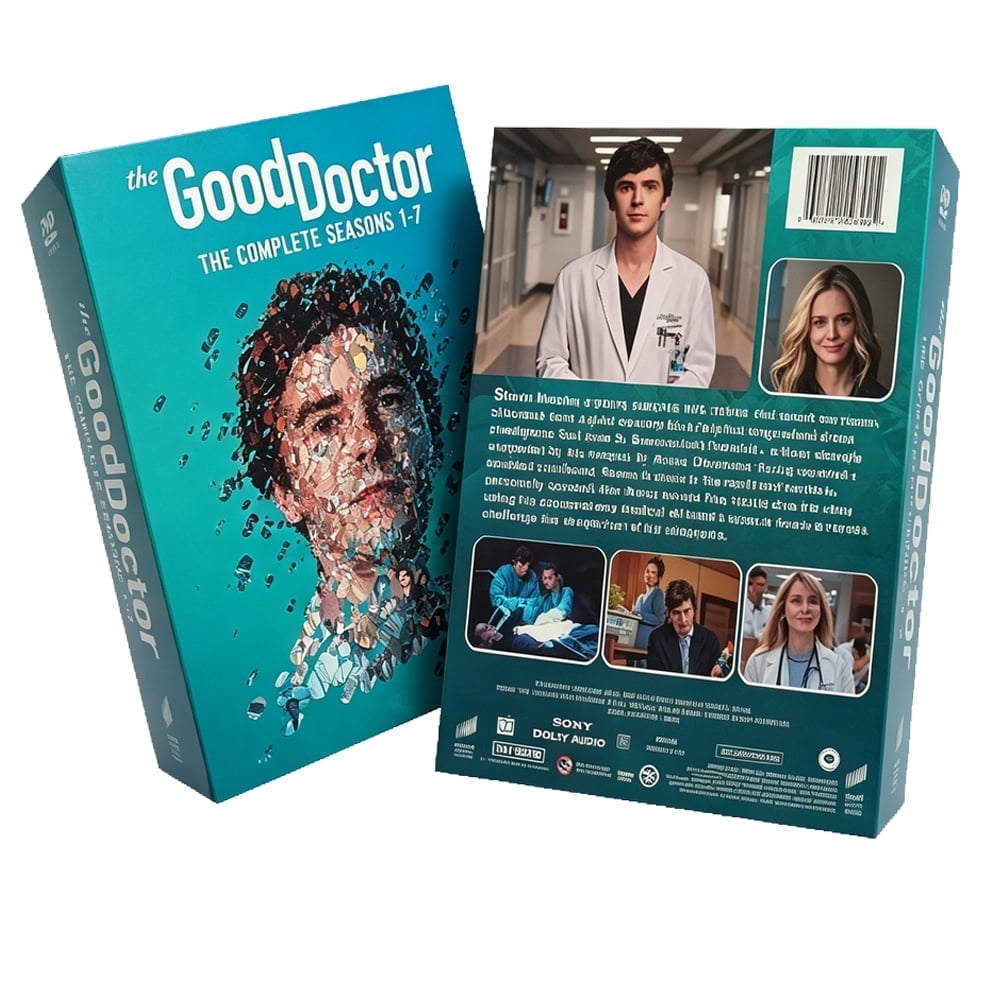 Spherics, The Good Doctor Complete Series Season 1-7 DVD, 33 Disc