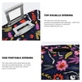 thumbnail image 4 of Goofa Dancing Skeletons Floral Garden Pattern Luggage Covers For Suitcase,Suitcase Cover Protector Fit 18-32 Inch Luggage-Small, 4 of 9