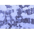 thumbnail image 1 of Ahgly Company Indoor Rectangle Abstract Blue Modern Area Rugs, 2' x 4', 1 of 4