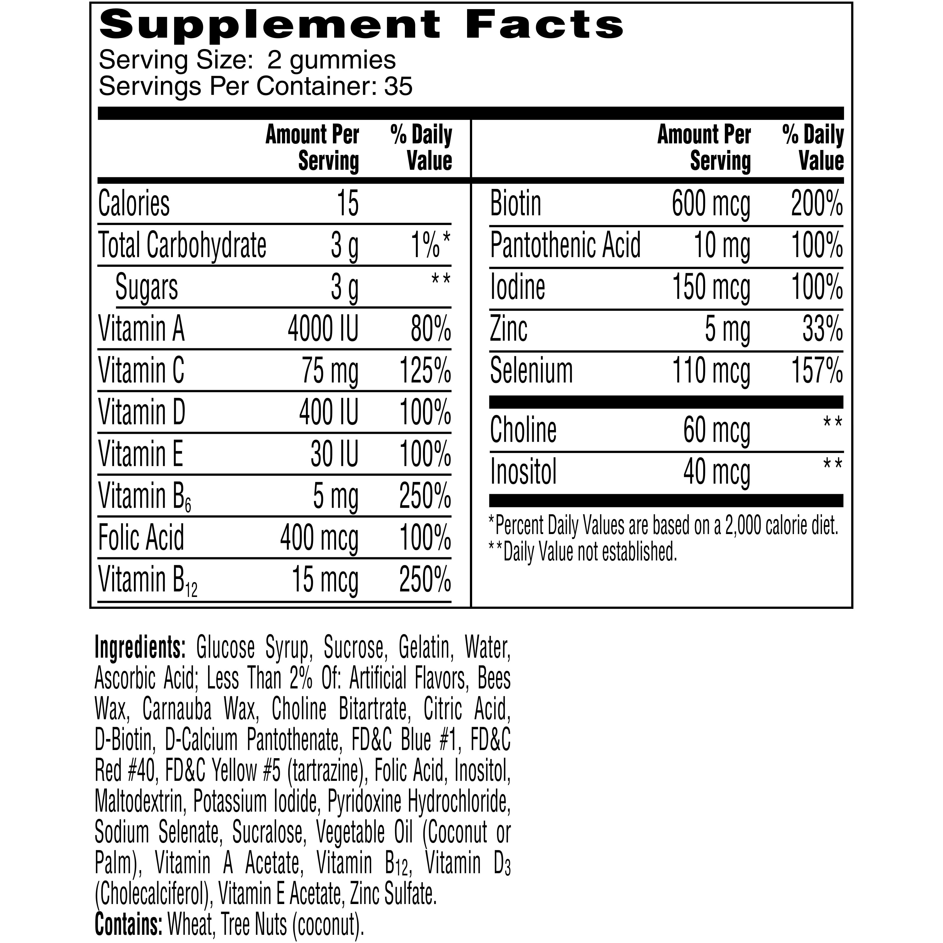 One A Day Men's VitaCraves Gummies, Multivitamins for Men, 70 Count
