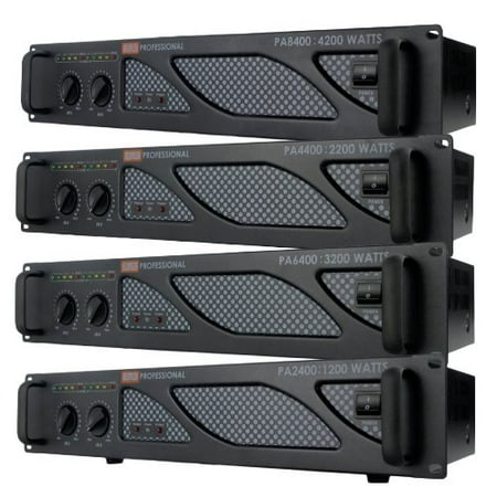 EMB Pro PA8400 Rack Mount Professional DJ Power Amplifier 4200W PA