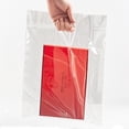 thumbnail image 4 of Bolsas de Plástico Dyfhoju Transparentes 30x38 cm con Asas Paquete de 100, 4 of 6