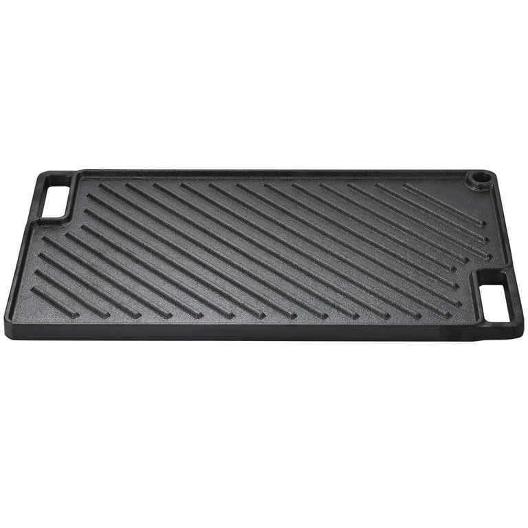 KFFKFF 9.7" x 16.7" Reversible Cast Iron Grill/Griddle photo 1