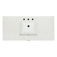 thumbnail image 4 of Furvclv Vanity Sink Combo Mid-Century Bathroom Sink Cabinet Freestanding Single Bathroom Vanities With Marble Countertop, Backsplash, Doors & Drawers For Bathroom Home, 4 of 8