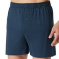 thumbnail image 4 of SCHIESSER Bóxers de punto para hombre, pack de 4 - Pack de 4 bóxers, algodón, liso Azul oscuro M (Medium), 4 of 4
