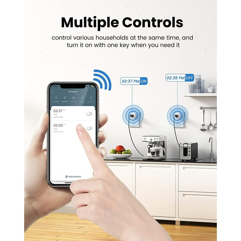Home Smart Plug with Alexa and Google Wifi Smart + Voice Control – Ecoey