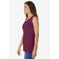 thumbnail image 3 of Woman Within Plus Size Perfect Scoopneck Tank (Petite Available), 3 of 6