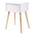 thumbnail image 4 of Buro practico minimalista recamara sala MDF color blanco, 4 of 8
