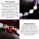 thumbnail image 3 of 2 x Natural Amethyst Fashion Bracelet Charms Jewelry Gift, 3 of 9