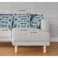 thumbnail image 4 of Amrita Sen CAPL489FSDS-ZP-20x20 Cosmic Circle Sprays Suede Zippered Pillow with Insert Blue Green Cream, 4 of 4