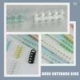 thumbnail image 4 of CIMAXIC DIY Notebook Binder Rings, Assorted Colors, Flexible and Smooth, for School Supplies, 60Pcs, 4 of 6