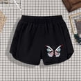 thumbnail image 4 of Casual Elastic Waist Shorts for Boys Girls Summer Outdoor Pants Solid Color Multiple Sizes, 4 of 7