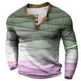 thumbnail image 1 of PMUYBHF T-Shirt Imprimé Joyeuses Fêtes Manches 3/4 Col Rond Blouse 5718 m, 1 of 5