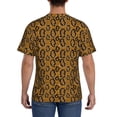 thumbnail image 3 of Bixox Men's Snake Skin Printed Short Sleeve Skinny Athletic T-Shirt, 3 of 6