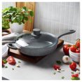 thumbnail image 2 of ZWILLING Parma Plus Ceramic 28 cm Aluminum Saute Pan With Lid, 2 of 6