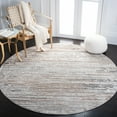 thumbnail image 2 of SAFAVIEH Mayflower Johanna Distressed Area Rug, Beige/Grey, 6'7" x 6'7" Round, 2 of 8