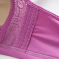 thumbnail image 3 of Akiihool Womens Bras Comfortable Plus Size Women's Posture Wireless Full Coverage Bra (Purple,46/105), 3 of 5