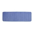 thumbnail image 2 of Qtmnekly 120x40cm Absorbent Nonslip Memory Foam Kitchen Bedroom Door Floor Mat Rug Carpet Dark blue, 2 of 3