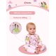 thumbnail image 5 of Romper Disney Princess de manga larga para niñas de 6 a 9 meses, 5 of 7
