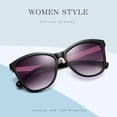 thumbnail image 1 of Gafas de terre para mujer 400, moderno, gafas de terre para conducir, montura ligera, montura para PC, gafas de terre fáciles de llevar para el Marco negro brillante Salvador Gafas de sol, 1 of 8